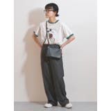 センタープレスルーズパンツ | Ungrid | 詳細画像4 