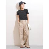 センタープレスルーズパンツ | Ungrid | 詳細画像6 