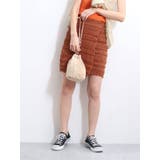ブラウン | ニットラップミニスカート | Ungrid