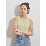 草木染テレコタンクトップ | Ungrid | 詳細画像5 