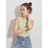 草木染テレコタンクトップ | Ungrid | 詳細画像6 