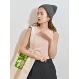 草木染テレコタンクトップ | Ungrid | 詳細画像9 