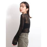 ハイネックシアーニット | Ungrid | 詳細画像14