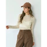 ハイネックシアーニット | Ungrid | 詳細画像2