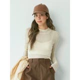 ハイネックシアーニット | Ungrid | 詳細画像3