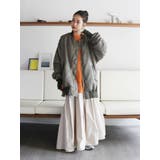 ビッグシルエットサイドジップMA-1 | Ungrid | 詳細画像17