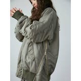 ビッグシルエットサイドジップMA-1 | Ungrid | 詳細画像2