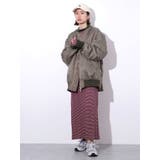 ビッグシルエットサイドジップMA-1 | Ungrid | 詳細画像34