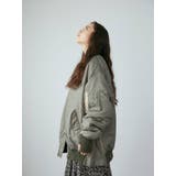 ビッグシルエットサイドジップMA-1 | Ungrid | 詳細画像4