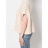 パッチワークケーブルニットベスト | Ungrid | 詳細画像11 