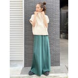 パッチワークケーブルニットベスト | Ungrid | 詳細画像5 