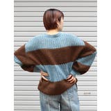 ワイドボーダーニット | Ungrid | 詳細画像10 