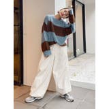 ワイドボーダーニット | Ungrid | 詳細画像5 