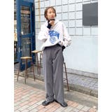 センタープレスルーズパンツ | Ungrid | 詳細画像11