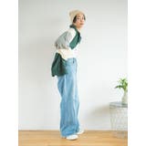 ハイウエストオーガニックコットンルーズデニム | Ungrid | 詳細画像10 