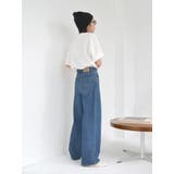 ハイウエストオーガニックコットンルーズデニム | Ungrid | 詳細画像27 