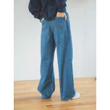 ハイウエストオーガニックコットンルーズデニム | Ungrid | 詳細画像3 