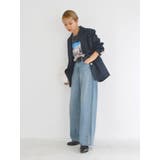 ハイウエストオーガニックコットンルーズデニム | Ungrid | 詳細画像30 