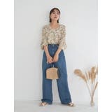 ハイウエストオーガニックコットンルーズデニム | Ungrid | 詳細画像32 