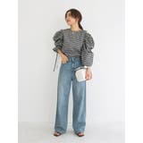 ハイウエストオーガニックコットンルーズデニム | Ungrid | 詳細画像36 