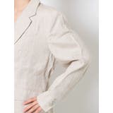 バックデザインリネン混ジャケット | Ungrid | 詳細画像10 