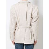 バックデザインリネン混ジャケット | Ungrid | 詳細画像8 