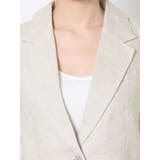 バックデザインリネン混ジャケット | Ungrid | 詳細画像9 