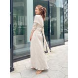 バックリボンフレアワンピース | Ungrid | 詳細画像1 