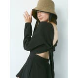 バックリボンフレアワンピース | Ungrid | 詳細画像12 