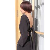 バックリボンフレアワンピース | Ungrid | 詳細画像34 