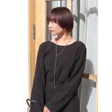 バックリボンフレアワンピース | Ungrid | 詳細画像35 