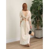 バックリボンフレアワンピース | Ungrid | 詳細画像36 