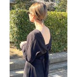 バックリボンフレアワンピース | Ungrid | 詳細画像43 