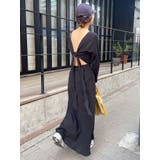 バックリボンフレアワンピース | Ungrid | 詳細画像47 