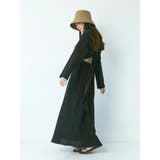 バックリボンフレアワンピース | Ungrid | 詳細画像8 