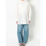 レースルーズシャツ | Ungrid | 詳細画像18 