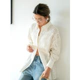 レースルーズシャツ | Ungrid | 詳細画像3 