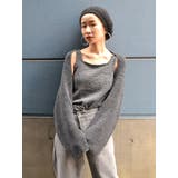 チャコールグレー | マルチウェイショートニットセット | Ungrid