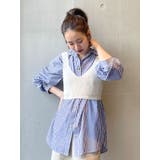 スラブニットビスチェ | Ungrid | 詳細画像3 