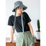 ネイビー | 総柄デザインバケットハット | Ungrid