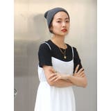 ブラック | オーガニックコットンテレコハーフスリーブTee | Ungrid