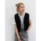 リバーシブルベロアベスト | Ungrid | 詳細画像21 