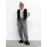 リバーシブルベロアベスト | Ungrid | 詳細画像22 