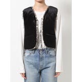 リバーシブルベロアベスト | Ungrid | 詳細画像32 