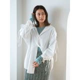 ショルダーデザインビッグシャツ | Ungrid | 詳細画像31 