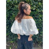 オフショルボリュームブラウス | Ungrid | 詳細画像3 