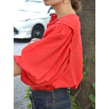 2wayタックハーフスリーブブラウス | Ungrid | 詳細画像12 