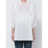 2wayタックハーフスリーブブラウス | Ungrid | 詳細画像20 