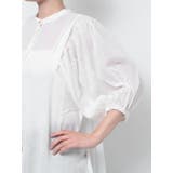 2wayタックハーフスリーブブラウス | Ungrid | 詳細画像22 