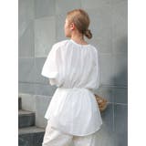 ハーフスリーブボリュームブラウス | Ungrid | 詳細画像3 